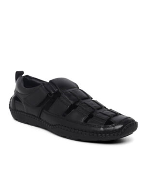 G 1010 B4 Yuma Roman Sandal Blk (2)