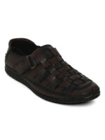 Ethnic Velcro Roman Sandal