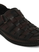 Ethnic Velcro Roman Sandal