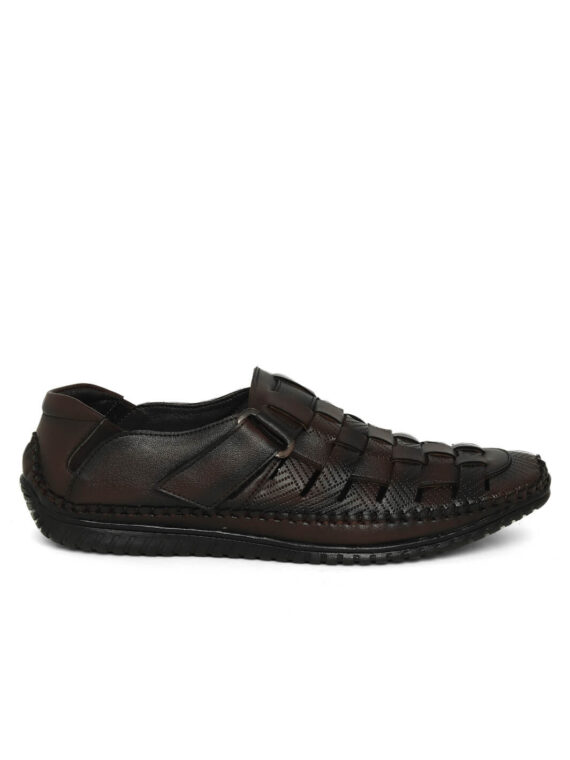 Ethnic Velcro Roman Sandal