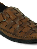 Ethnic Velcro Roman Sandal