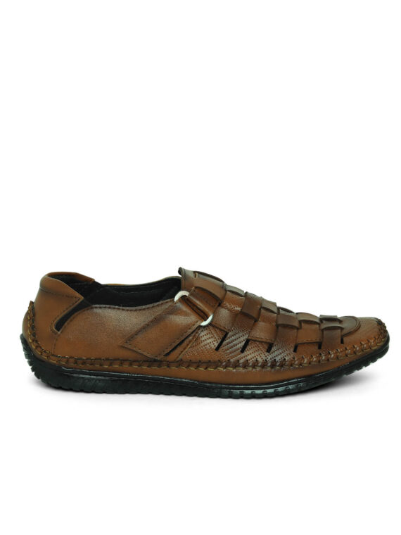 Ethnic Velcro Roman Sandal