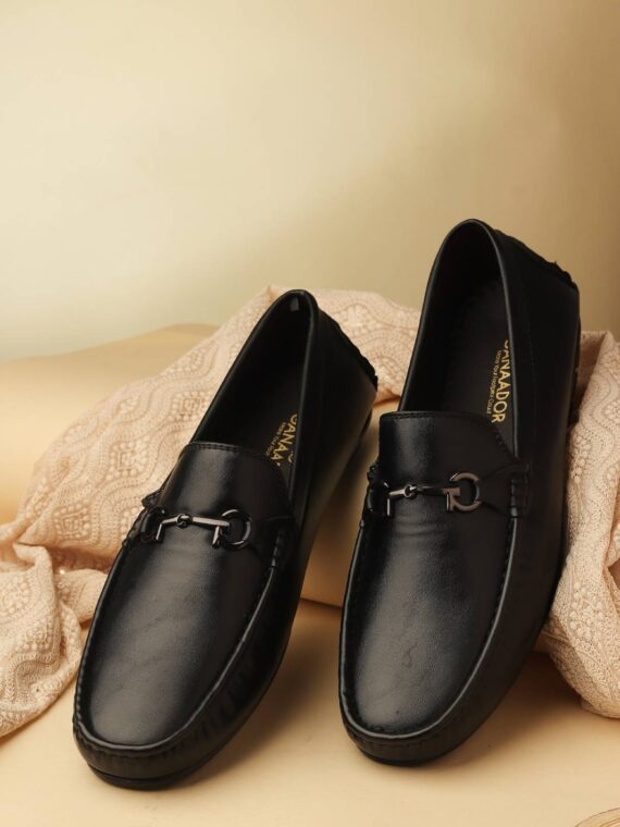 Casual Buckle Loafers for Mens