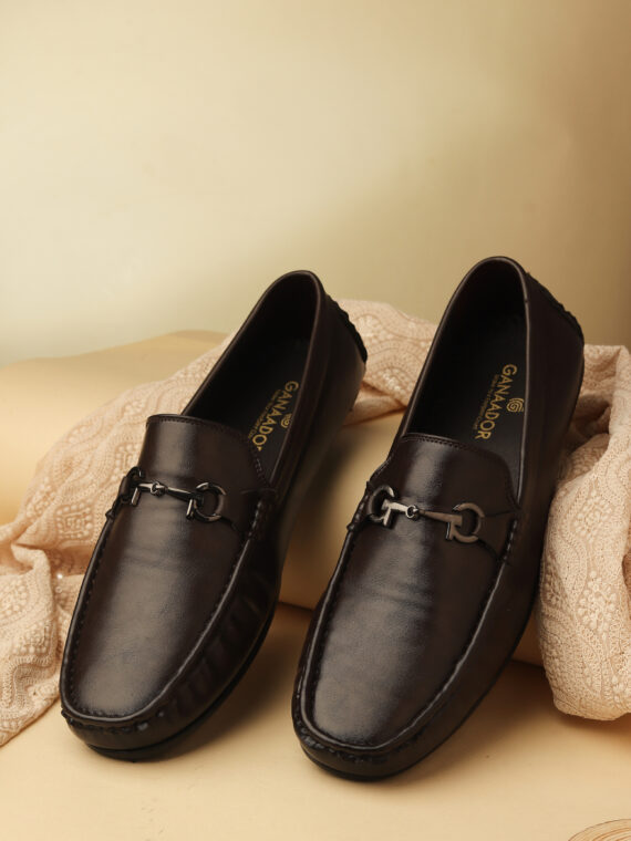 Casual Buckle Loafers for Mens