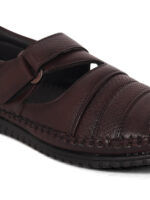 Ethnic Velcro Roman Sandal