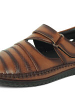 Ethnic Velcro Roman Sandal