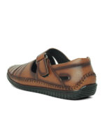 Ethnic Velcro Roman Sandal