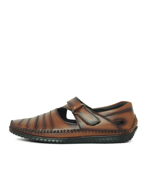 Ethnic Velcro Roman Sandal