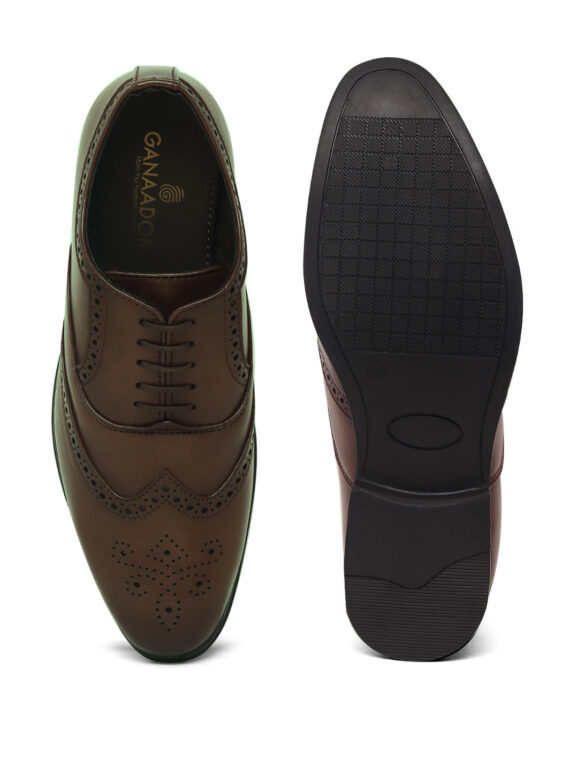 Formal Wingtip Brogue Shoes for Mens