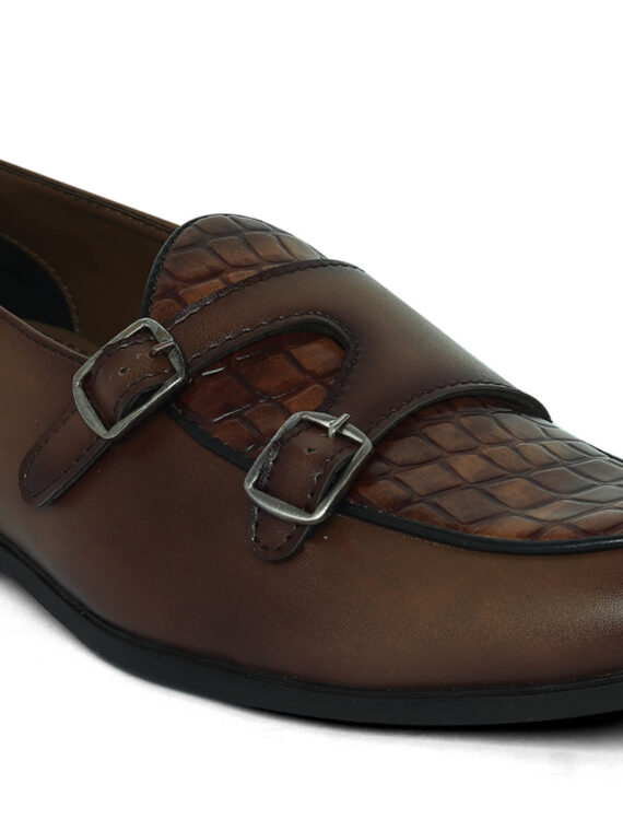 Formal Double Monk Strap Shoes for Mens